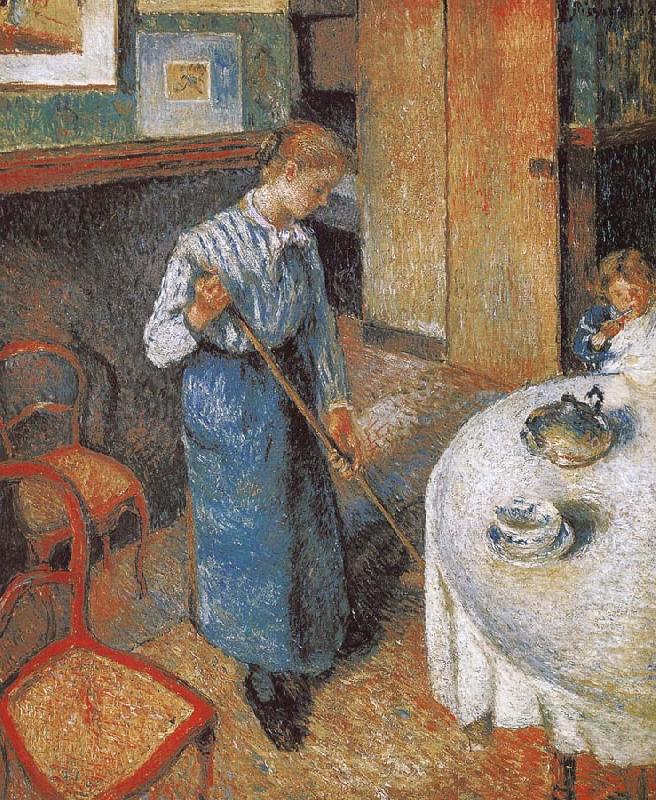 Camille Pissarro maid Sweden oil painting art